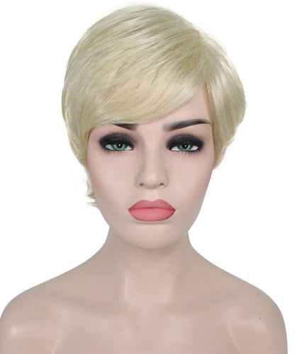 short pixie straight hair wig