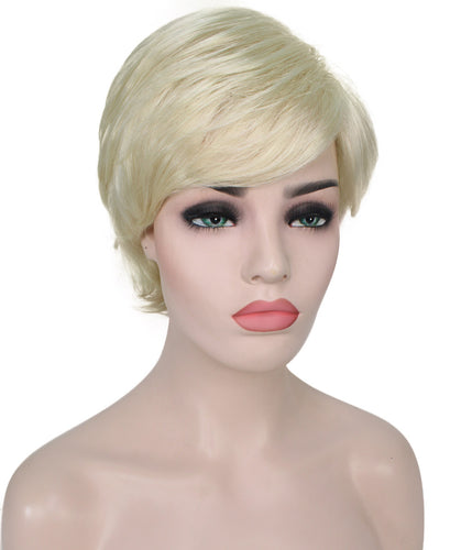 short pixie straight hair wig