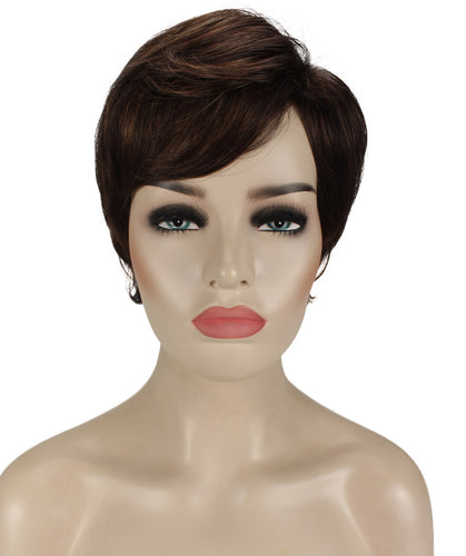 short pixie straight hair wig