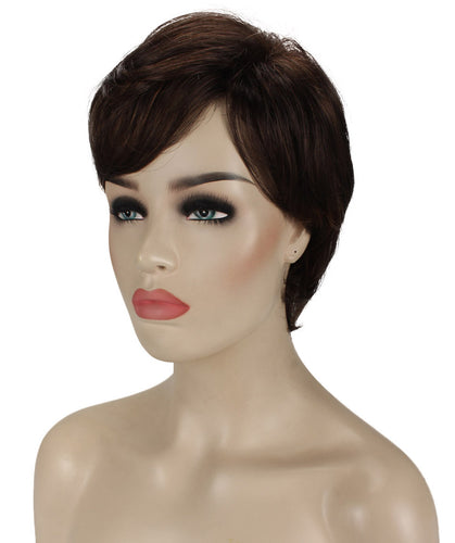 short pixie straight hair wig