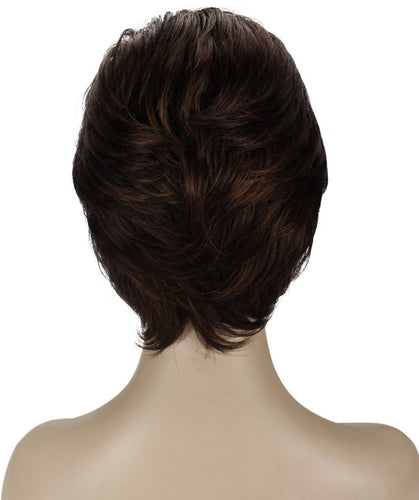 short pixie straight hair wig