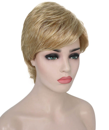 short pixie straight hair wig