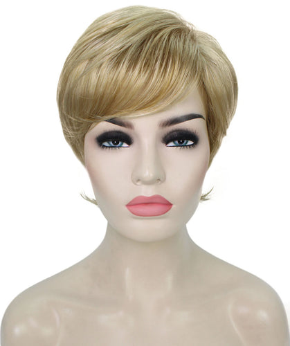 short pixie straight hair wig