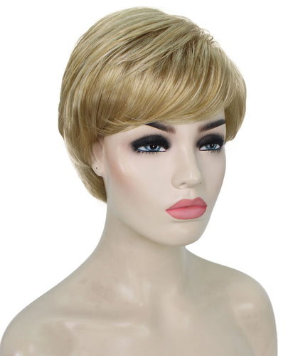 short pixie straight hair wig