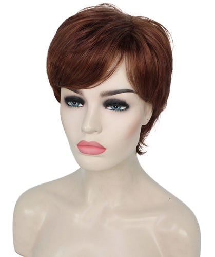 short pixie straight hair wig