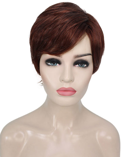 short pixie straight hair wig