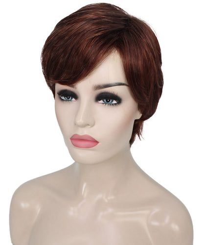 short pixie straight hair wig