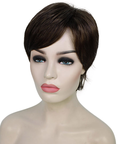 short pixie straight hair wig