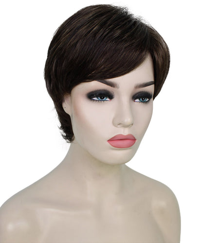 short pixie straight hair wig