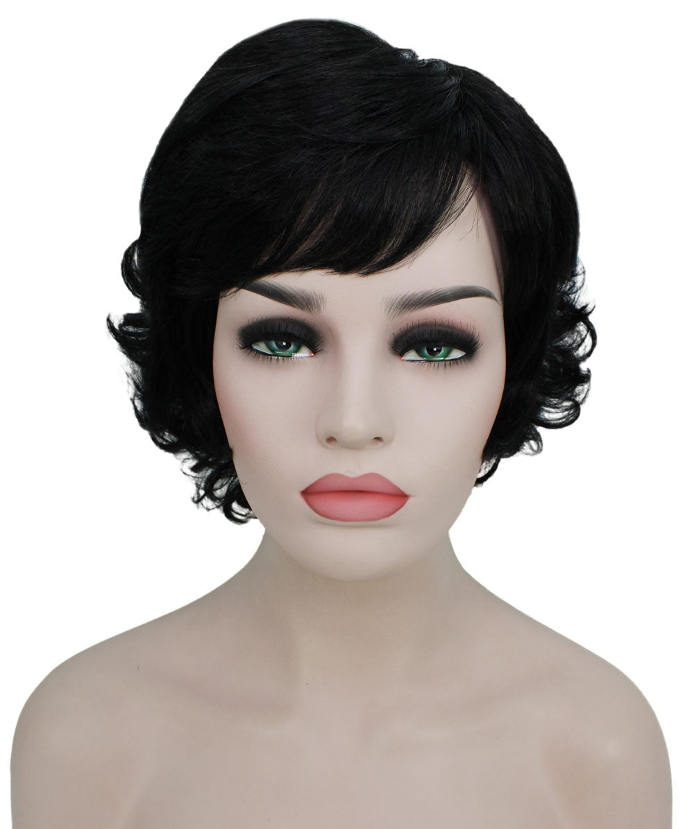 Tousled Hairdo Bob Wig with Windblown Layers