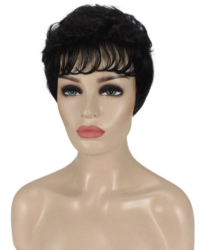 curly pixie cut wig