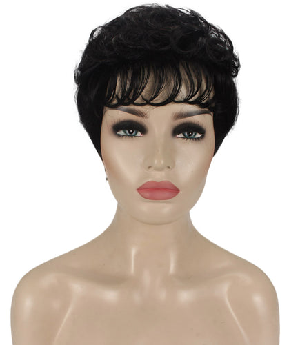 curly pixie cut wig