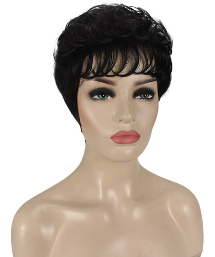 curly pixie cut wig