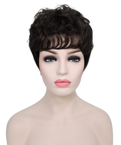 curly pixie cut wig