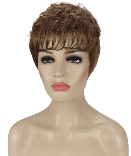 curly pixie cut wig