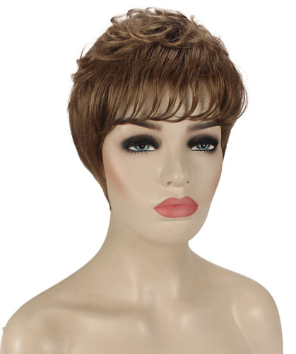 curly pixie cut wig