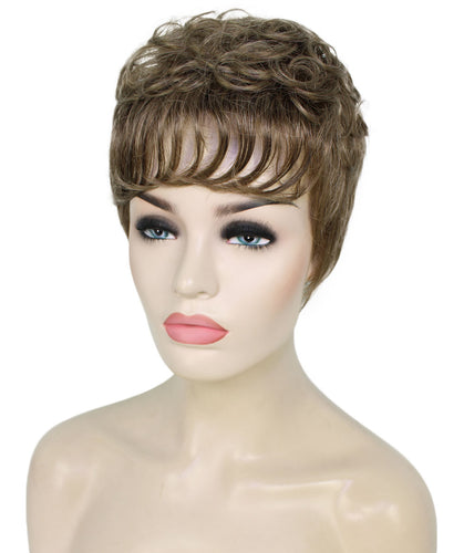 curly pixie cut wig