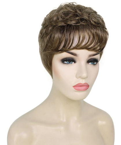 curly pixie cut wig