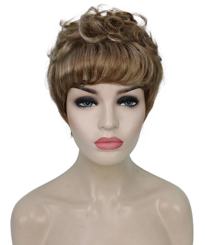 curly pixie cut wig