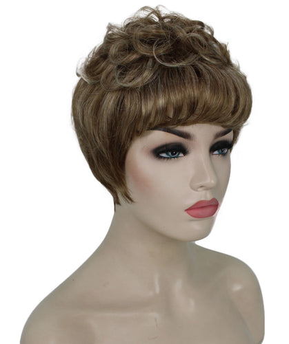 curly pixie cut wig