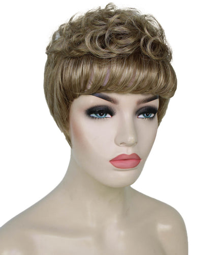 curly pixie cut wig