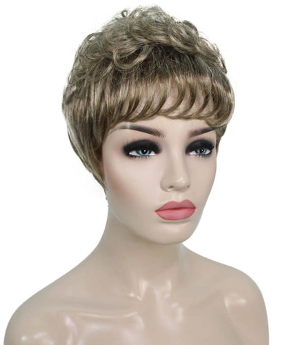 curly pixie cut wig