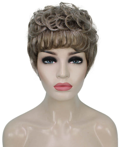 curly pixie cut wig