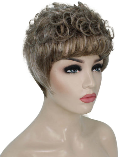 curly pixie cut wig