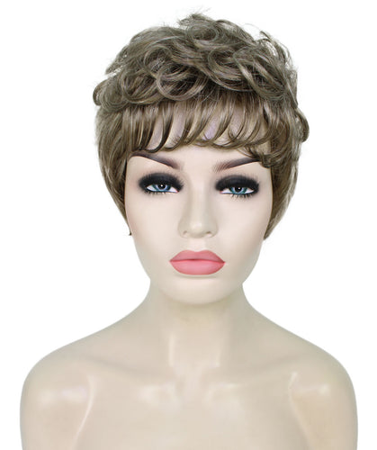 curly pixie cut wig