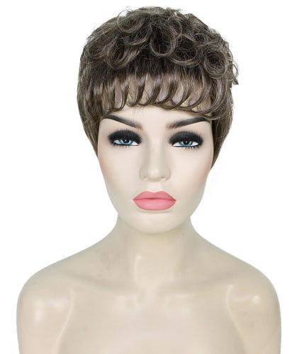 curly pixie cut wig