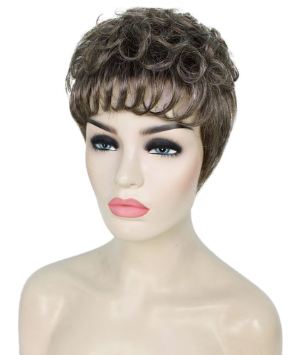 curly pixie cut wig