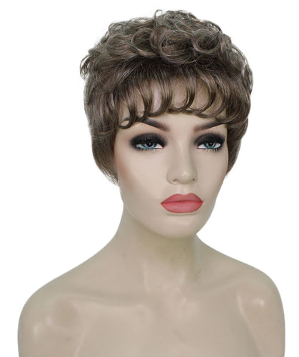 curly pixie cut wig