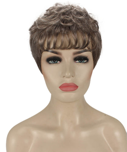 curly pixie cut wig