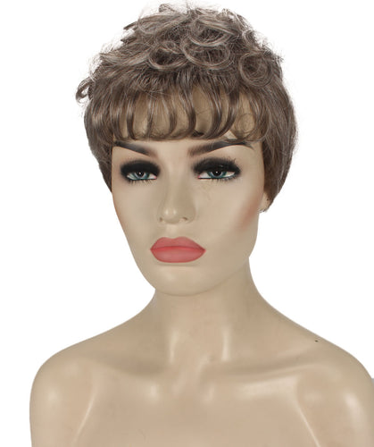 curly pixie cut wig