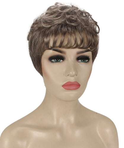 curly pixie cut wig