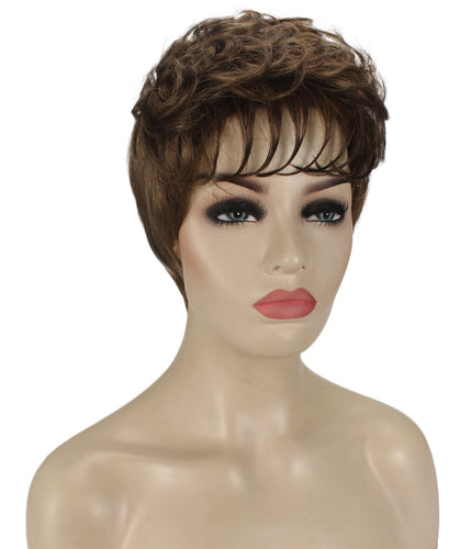 curly pixie cut wig