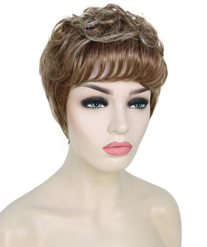 curly pixie cut wig