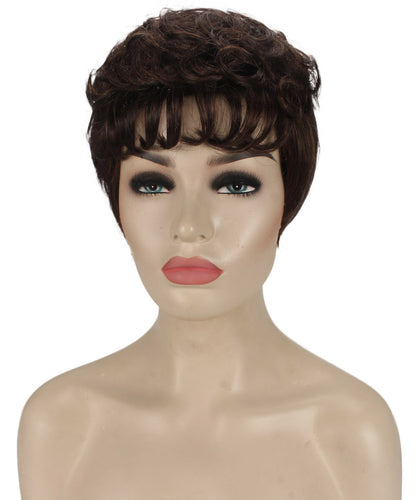 curly pixie cut wig