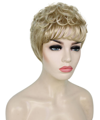 curly pixie cut wig