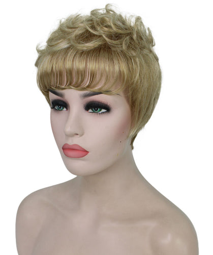 curly pixie cut wig