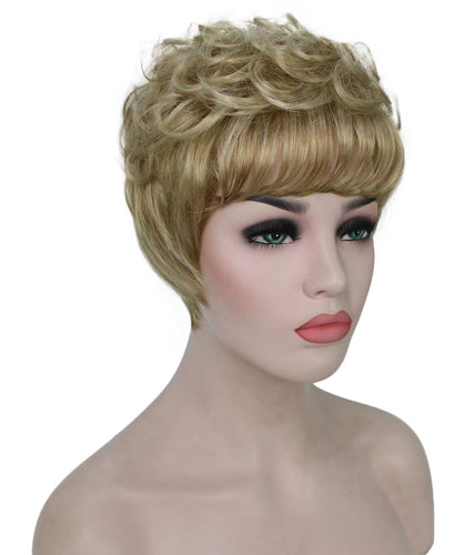 curly pixie cut wig