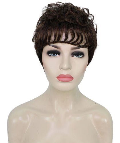 curly pixie cut wig