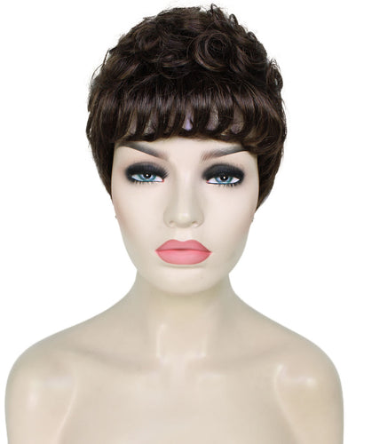 curly pixie cut wig