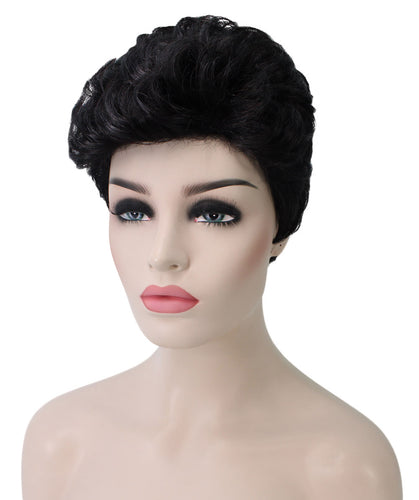 short wavy wig