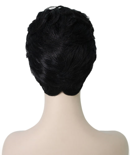 short wavy wig