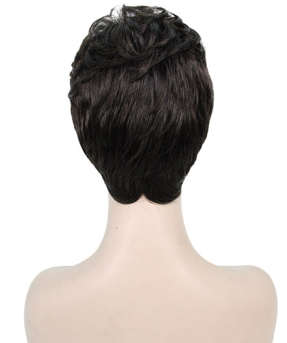 short wavy wig