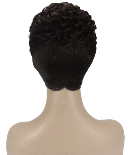 short wavy wig