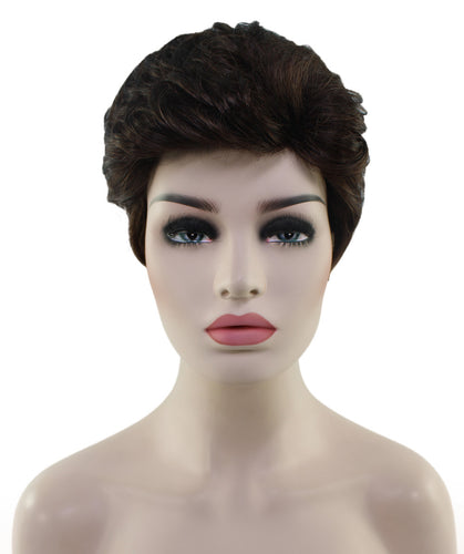 short wavy wig