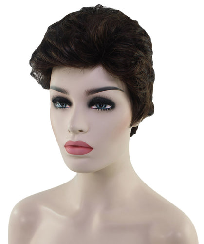 short wavy wig