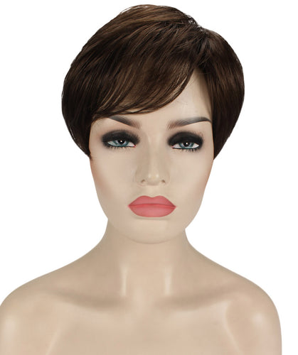 short wavy wig